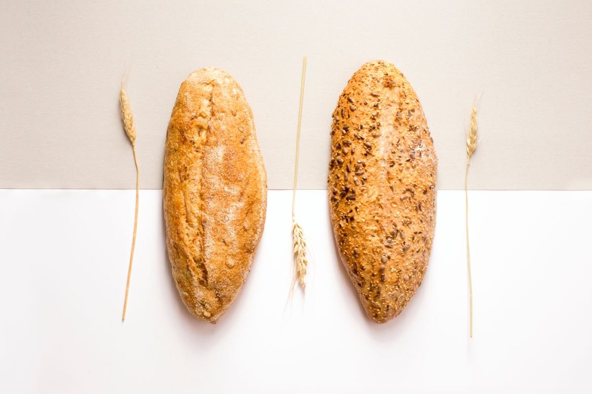 Mixed sourdough loaves
