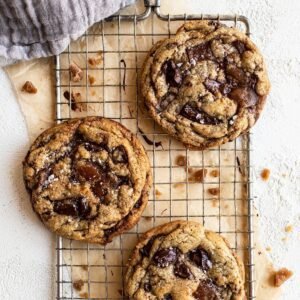 Sea Salt Triple Chocolate Cookies