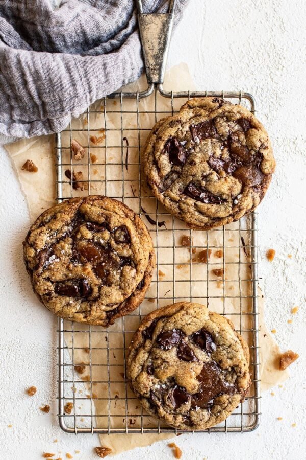 Sea Salt Triple Chocolate Cookies